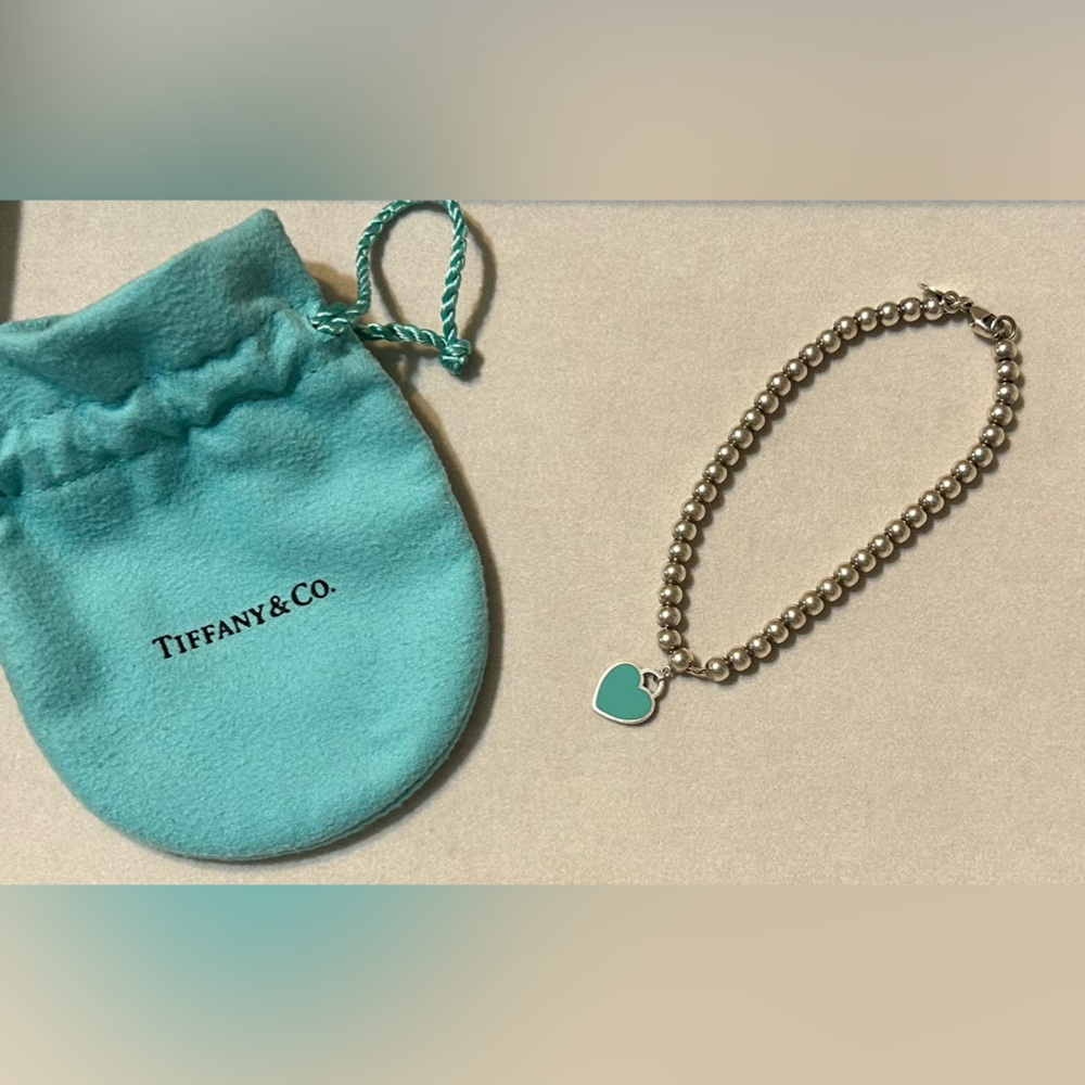 Return to Tiffany beaded bracelet